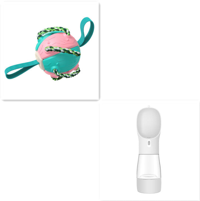 Interaktiver Hundefußball-Fußball mit Laschen